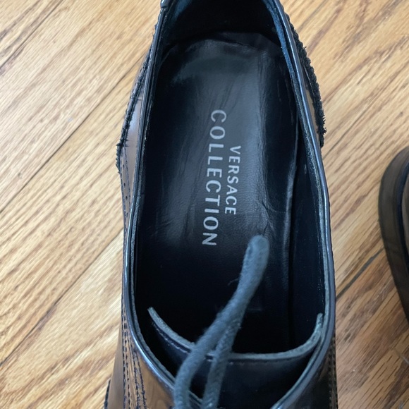 VERSACE COLLECTION vintage shoes men’s 9 authentic - Picture 2 of 6